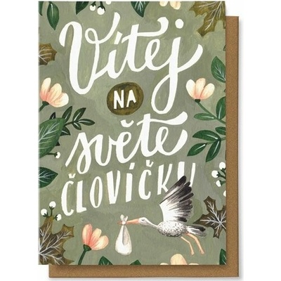 Přání Vítej na světě človíčku