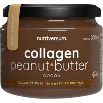 Nutriversum Collagen Peanut Butter [300 грама] Какао