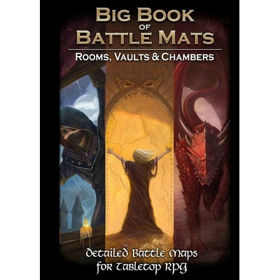 Loke Battle Mats Big Book of Battle Mats Rooms, Vaults & Chambers