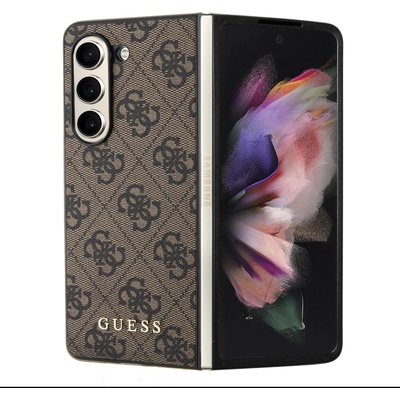 GUESS Гръб Guess 4G Charms Case за Samsung Galaxy Z Fold 5 - Кафяв