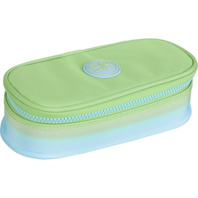 COOLPACK Елипсовиден ученически несесер Cool Pack Campus - Gradient Mojito (F062755)