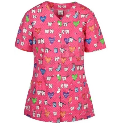 Работна туника с копчета carina | Зъби (401566)