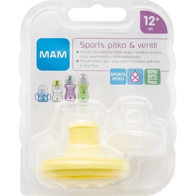 Mam Spout & Valve Sports napájadlo s ventilom na športové hrnčeky green 1 ks