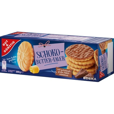 G&G Máslové sušenky s čokoládou 300 g