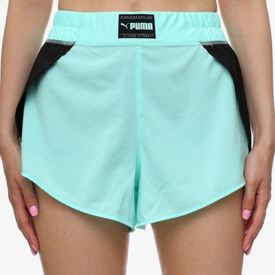 Puma dámské šortky FIT FASHION WOVEN FLOW SHORT 523076-76 GREEN