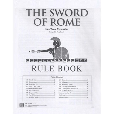 GMT Sword of Rome: 5th Player Expansion