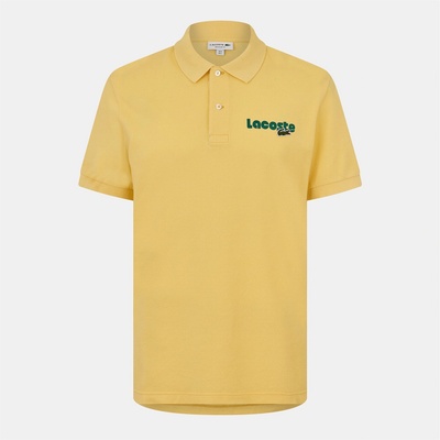Lacoste Блуза с яка Lacoste Logo Polo Shirt - Cornsilk