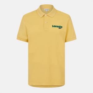 Lacoste Блуза с яка Lacoste Logo Polo Shirt - Cornsilk