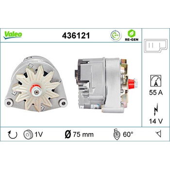 Alternátor VALEO 436121