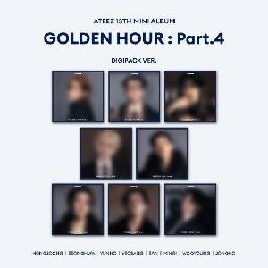 Daniel Shopping s. r. o Ateez: Golden Hour: Part. 4 (Digipack Version, SET With KQENT Benefit) - 8CD (090545)
