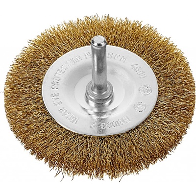 LUX-TOOLS Mosazný kotoučový kartáč průměr 75 mm