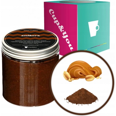 Cup&You Káva aromatizovaná s příchutí Snickers mletá ARABICA 200 g