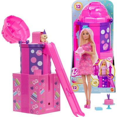 Mattel Barbie PARTY REVEAL se skluzavkou herní set