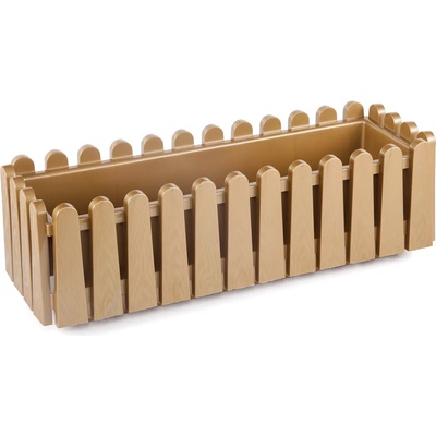 Serinova SERINOVA-Саксия за балкон "Istanbul" 75.5x17x19cm 14lt WOOD EFFECT (IB03) (0150295)