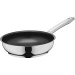 Silit Calabria frying pan 20 cm induction, coated stainless steel pan, long heat retention, non-stick coating, oven safe, suitable for all types of stoves, for gentle frying - 2110301752 (2110301752)