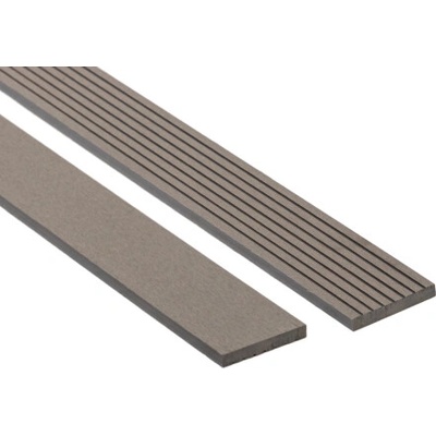 Covernit Plotové prkno WPC Brushed šedé 80 x 12 x 1500 mm