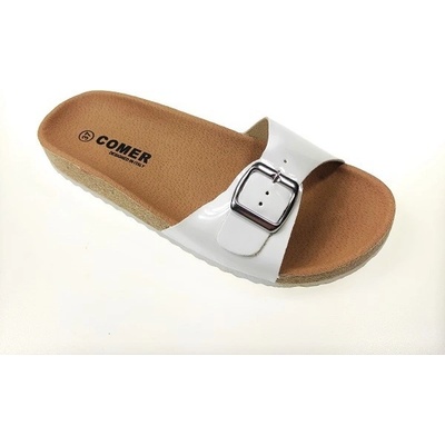 Comer dámske šlapky SAR37 white