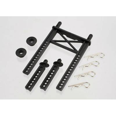 Body mount, rear/ body mount posts, front (2)/body washer, r, TRX7315 (TRX7315)