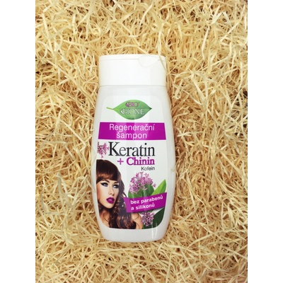 BC Bione regenerační šampón na vlasy Keratin & Chinin Kofein 260 ml