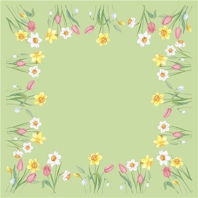 BioDunicel Obrus SPRING MELODY 20ks 84x84cm