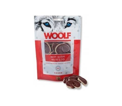 Woolf Beef Sushi & Codfish 100 g