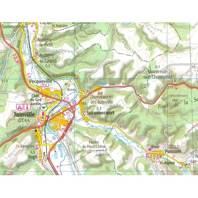 120 St-Dizier Chaumont 1:100t mapa