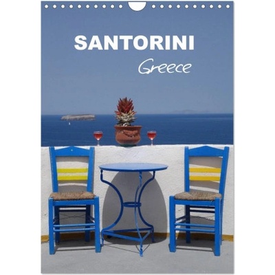 Calvendo Santorini - Greece (Wall Calendar 2026 DIN A4 portrait), CALVENDO 12 Month Wall Calendar | Calvendo, Klaus-Peter Huschka