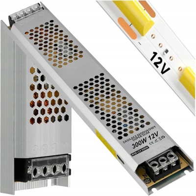BERGE Tenký LED zdroj 12V - 300W - 25A - IP20 PS-SS-12V-300W
