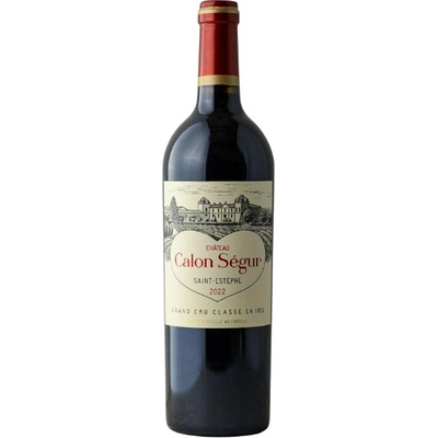Château Calon-Ségur Cuvée suché červené 2022 14,50% 0,75 l (čistá fľaša)