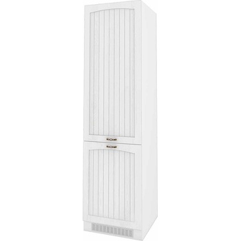 ИРИМ Колонен кухненски шкаф за вграден хладилник Сити БФ-Бяло фладер-04-100 ляв 60 см