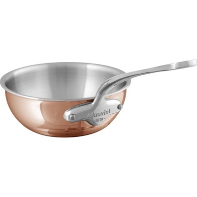 Mauviel M´6S měděná soté na indukci oblá 24 cm