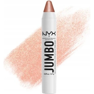 NYX Professional Makeup Jumbo Multi-Use Highlighter Stick krémový rozjasňovač v tužce 01 Coconut Cake 2,7 g
