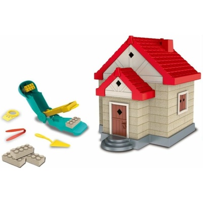 Wiky Kinetický písek sada na stavbu s cihliček Dům 750g – Sleviste.cz