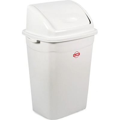 PLANET Кош с люлеещ капак 50 литра бяло (108449/1)