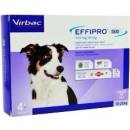 Virbac Effipro Duo spot-on Dog 134 mg M 10-20 kg 4 x 1,34 ml