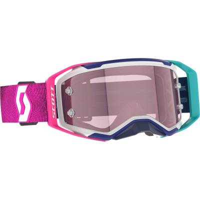 SCOTT Маска Scott Prospect 2.0 AMP S1 Goggles - Stealth Blue / Radiant Pink / Glas: Rose - размер One Size (205-6802-0211)