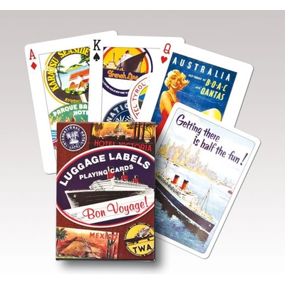 Piatnik Poker Luggage Labels