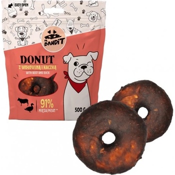 VetExpert Mr. Bandit DONUT with beef - лакомство за куче, донат с говеждо, 500 гр - Полша