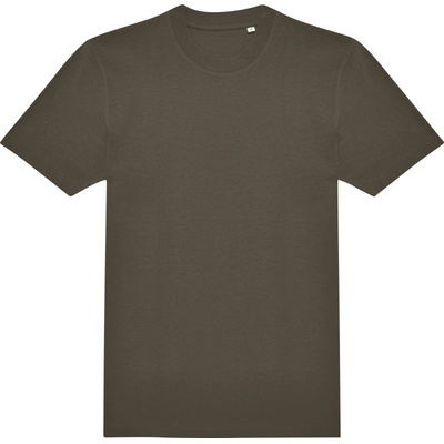 B&C E220 z těžké bavlny krátký rukáv pánské COT01011T55500-khaki
