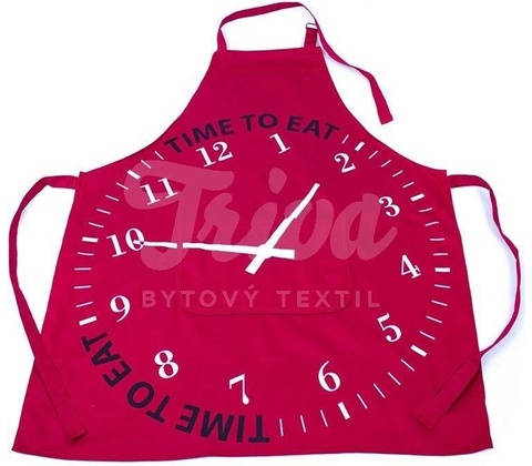 BO-MA Zástěra Time red