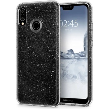 Xiaomi Силиконов блестящ гръб Lily Crystal Glitter за Xiaomi Redmi 7, Черен прозрачен (6089)