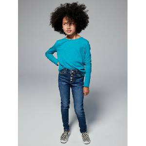 GAP Детски джинси high rise jeggings GAP GAP | Sin | Момичешки | 160
