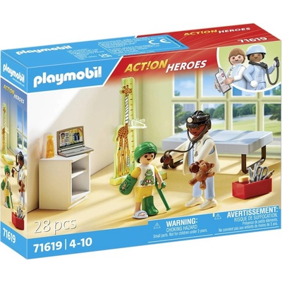 Playmobil 71619 Pediatr s plyšovým medvídkem – Zboží Dáma