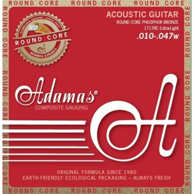 Adamas Historic Reissue Phosphor Bronze Round Core Extra Light .010-.047 1717RC