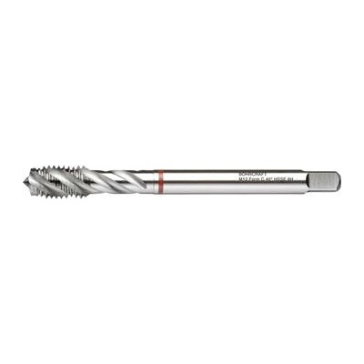 BOHRCRAFT strojní závitník 40° M22 průběžný dřík červený kroužek