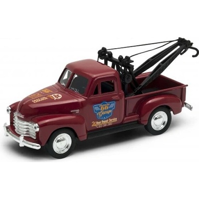 Welly Chevrolet Tow Truck 1953 model modrá 1:34