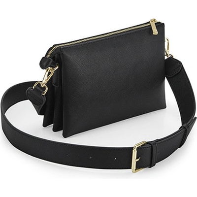 BagBase dámska kabelka cez rameno BG759 Black 23 x 3 5 x 16 cm