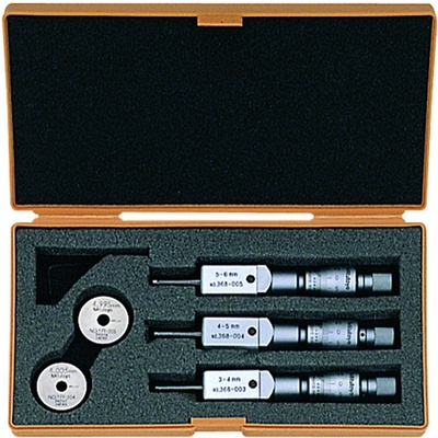 Mitutoyo Двуточков микрометър Mitutoyo 368-907, 3-6 mm, 0.001 mm (368-907)