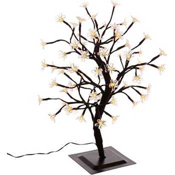 Nexos 1129 Dekorativní LED osvětlení strom s květy teple bílé