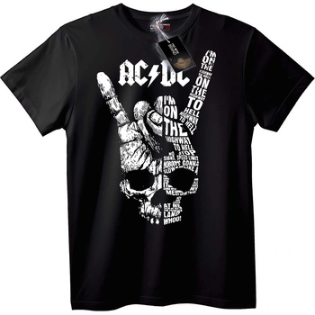NOONEBRAND Тениска AC/DC Highway to Hell Рок - 3XL, Black